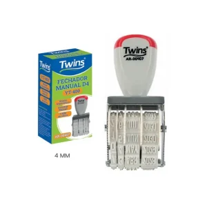 Fechador Manual TWINS 4 MM