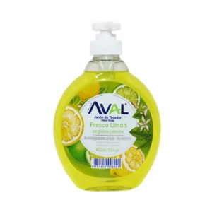 Jabón Líquido AVAL Limón 400 ml