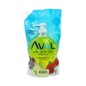 Jabón Líquido AVAL Doy Pack Limón 800 ml
