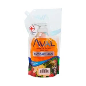 Jabón Líquido AVAL Antibacterial Doy Pack Pasion Cítrica 800 ml