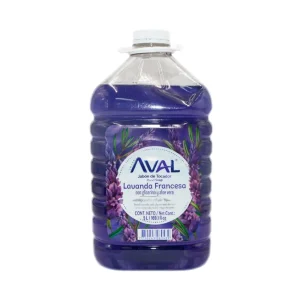 Jabón Líquido AVAL Antibacterial Lavanda 5 lts