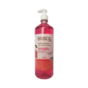 Jabón Líquido Dermo BRISOL Frutos Rojos 1 lt