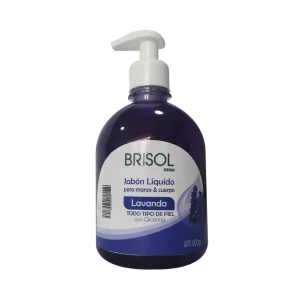 Jabón Líquido Dermo BRISOL Lavanda 500 ml