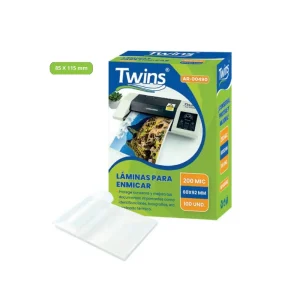 Lámina Para Enmicar TWINS 200 MIC 85X115 mm 100 und