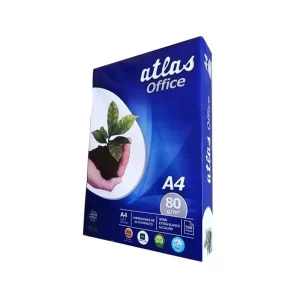 Papel Fotocopia ATLAS A-4 Blanco 80 gr 5 Millares