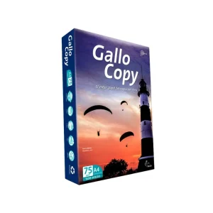 Papel Fotocopia GALLOCOPY A-4 Blanco 75 gr 5 Millares