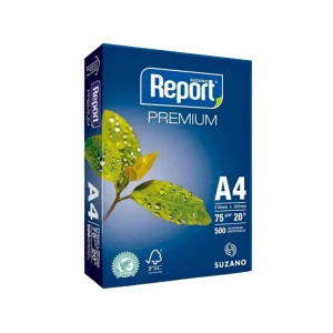 Papel Fotocopia REPORT A-4 Blanco 75 gr 5 Millares