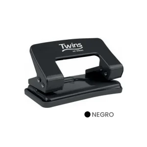 Perforador TWINS Negro 10 Hojas