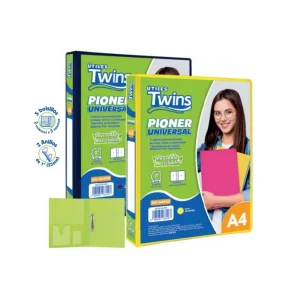 Pioner TWINS A4 de 2 Anillos 25 mm 36 und