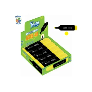 Resaltador TWINS Axis 48 Amarillo 10 und