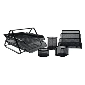 Set de Escritorio TWINS de Malla 5 Piezas
