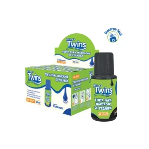 Tinta Para Marcador Pizarra TWINS 30 ml Negro 12 und
