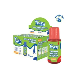 Tinta Para Marcador Pizarra TWINS 30 ml Rojo 12 und