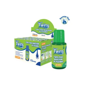 Tinta Para Marcador Pizarra TWINS 30 ml Verde 12 und
