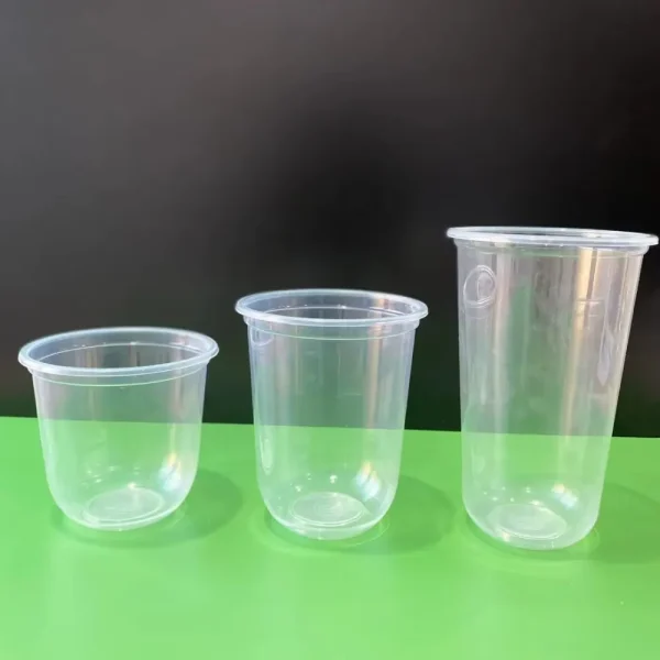Vaso PP Ovalado Para Maquina Selladora