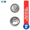 Vaso Pet Tipo Lata Tapa Abre Facil Bebidas 500 ml
