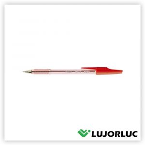 Bolígrafo PILOT Punta Fina BP-SF Rojo 12 und