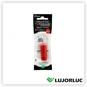 Cartucho PILOT Plumón Pizarra WBS-VBM Rojo 12 und