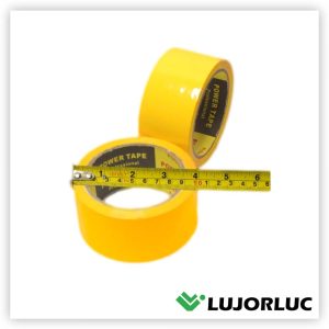 Cinta De Embalaje Amarillo POWER TAPE 80 yds 48 mm 2 Pulgadas x 45 mic
