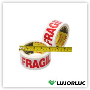 Cinta De Embalaje Logo Fragil POWER TAPE 80 yds 48 mm 2 Pulgadas x 45 mic