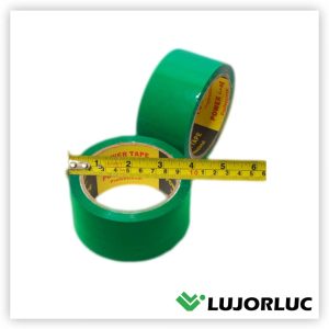 Cinta De Embalaje Verde POWER TAPE 80 yds 48 mm 2 Pulgadas x 45 mic