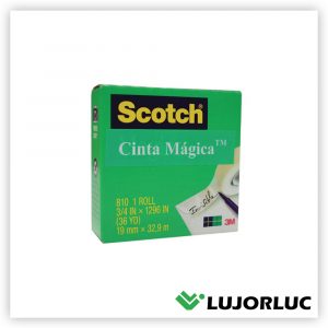 Cinta SCOTCH 3M 810 Mágica 19 mm x 32.9 mts
