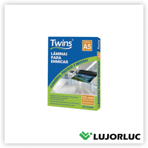 Lámina Para Enmicar TWINS A-5 175 Mic x 100 und