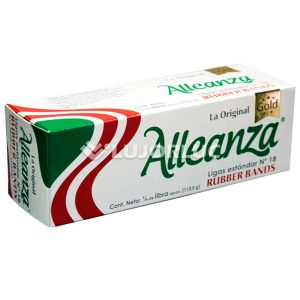 Ligas ALLEANZA #18 Caja 1/4 Libra 113.5 gr